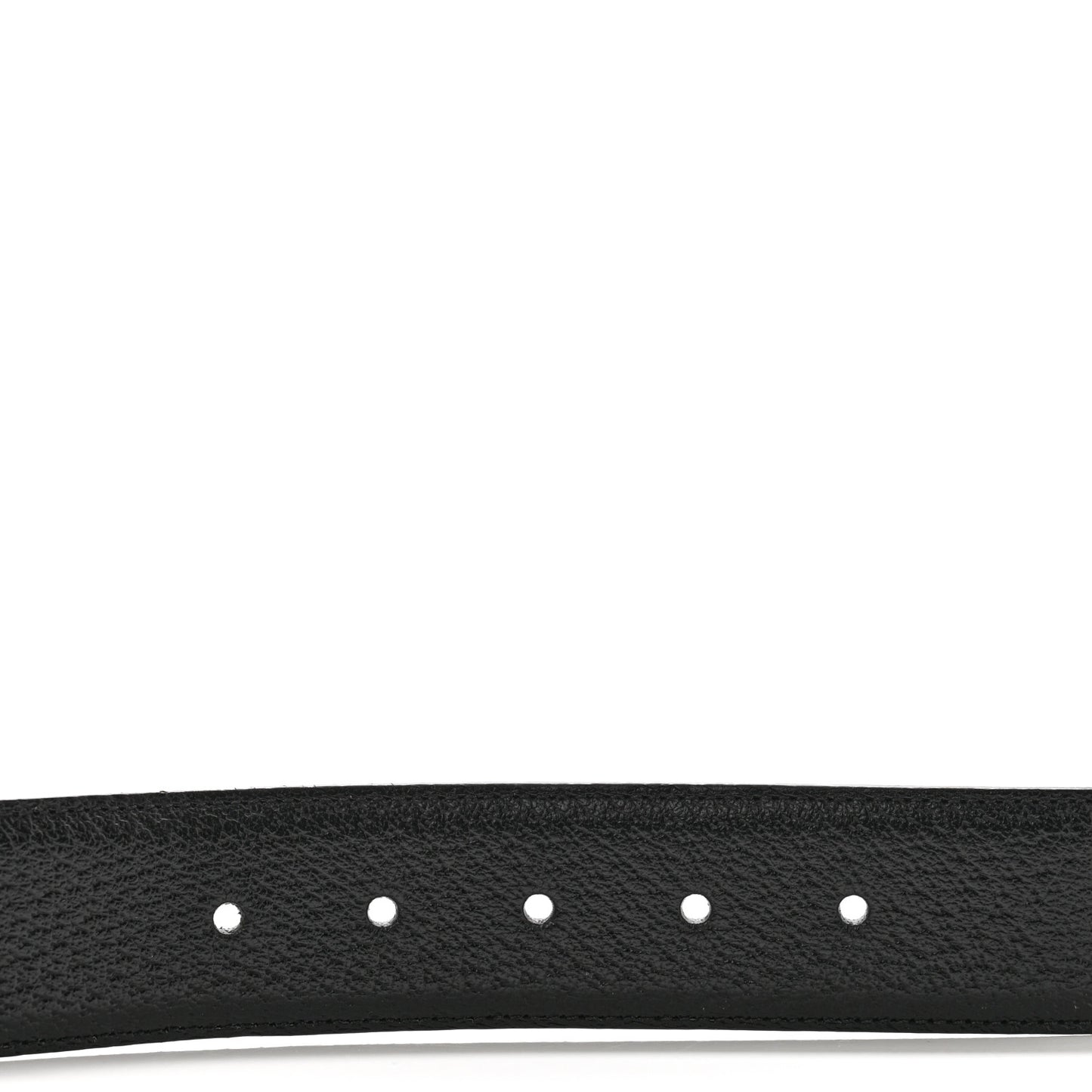 Textured Dollar Calfskin 40mm Belt 85 34 Black