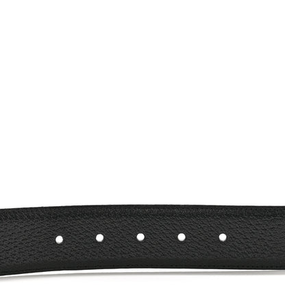 Gucci Textured Dollar Calfskin 40mm Belt 85 34 Black 3 of 8