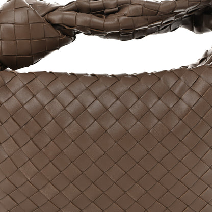 Bottega Veneta Nappa Intrecciato Teen Jodie Hobo Taupe Grey 8 of 10