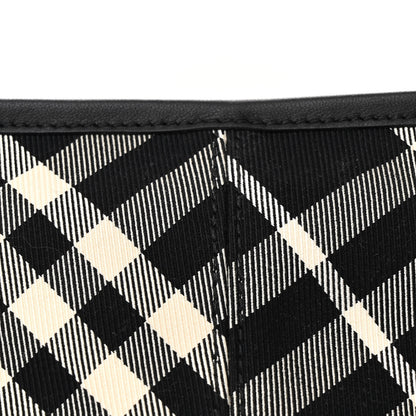 Burberry Essential Check Simple Baguette Black Calico 9 of 11