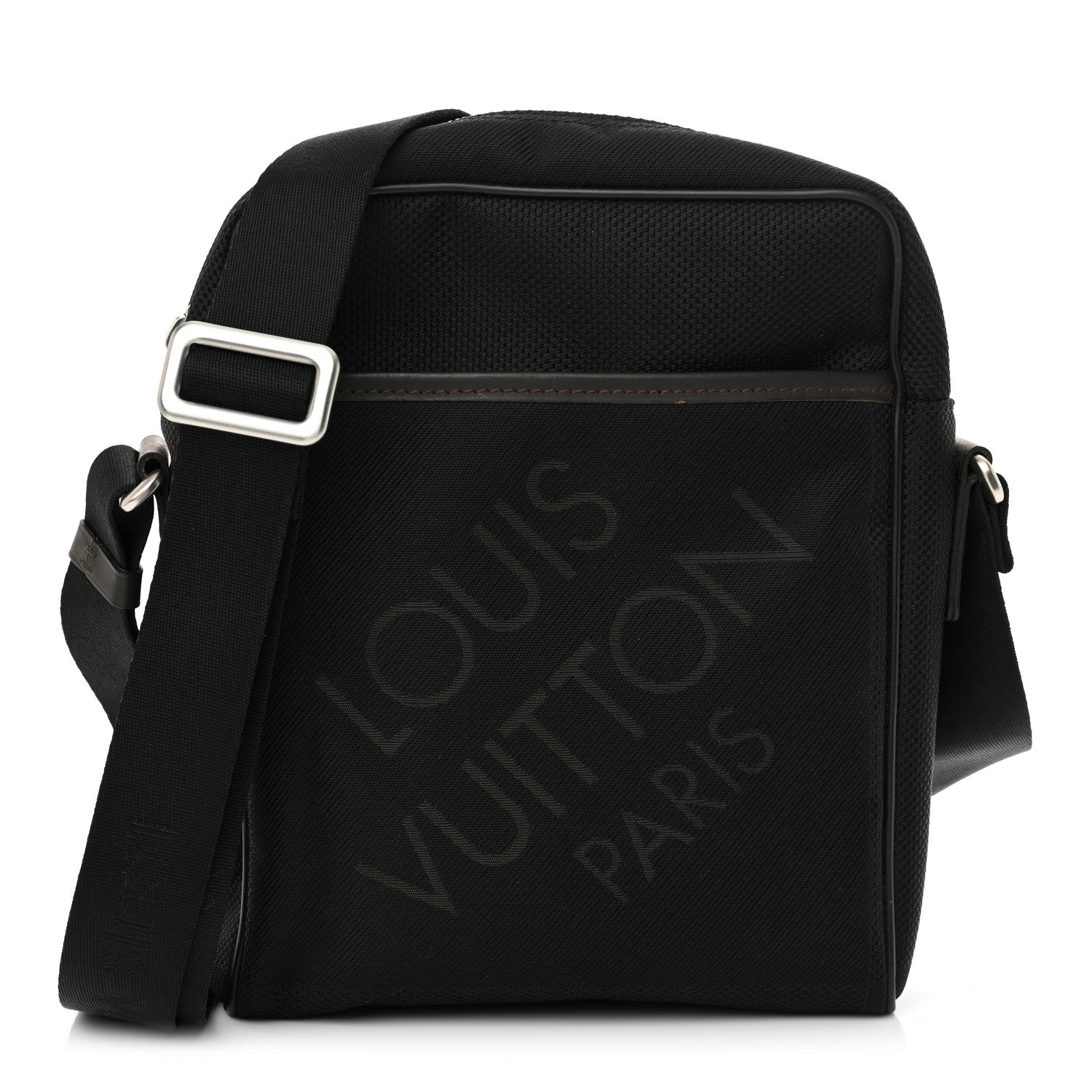 Louis Vuitton Damier Geant Citadin Messenger Black 1 of 12