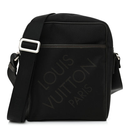 Louis Vuitton Damier Geant Citadin Messenger Black 1 of 12