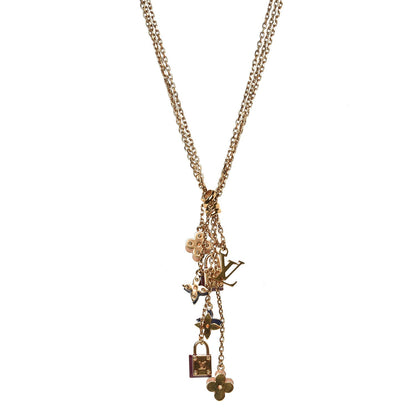 Louis Vuitton Sweet Charms Sautoir Necklace Gold 1 of 3