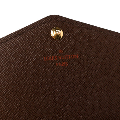 Louis Vuitton Damier Ebene Sarah Wallet NM 6 of 6