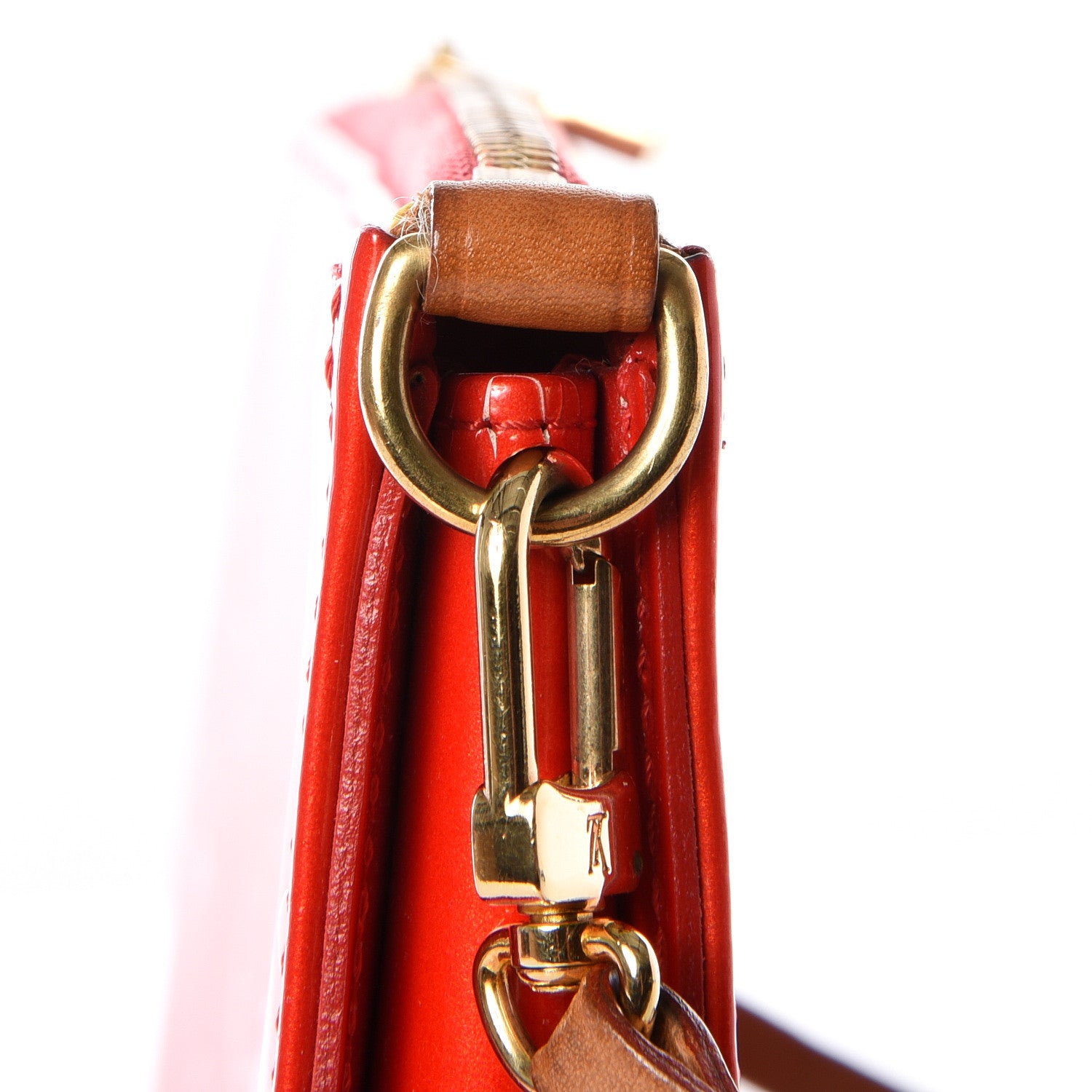Louis Vuitton Vernis Lexington Pochette Red 8 of 12
