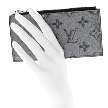Louis Vuitton Taigarama Coin Card Holder Gunmetal 2 of 7