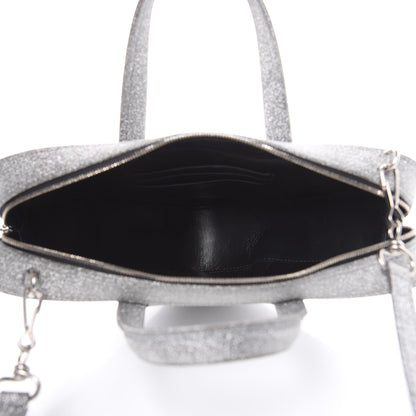 Balenciaga Glitter XS Triangle Duffle Argent Black 5 of 13