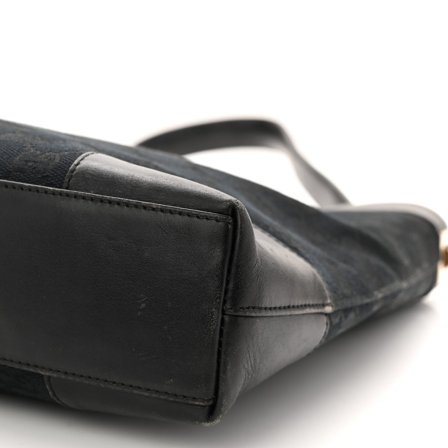 GG Monogram Shoulder Bag Black