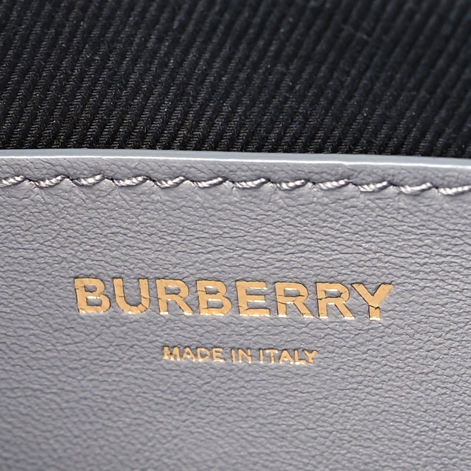 Burberry Calfskin Quilted Small Lola Camera Bag Grey 6 of 9