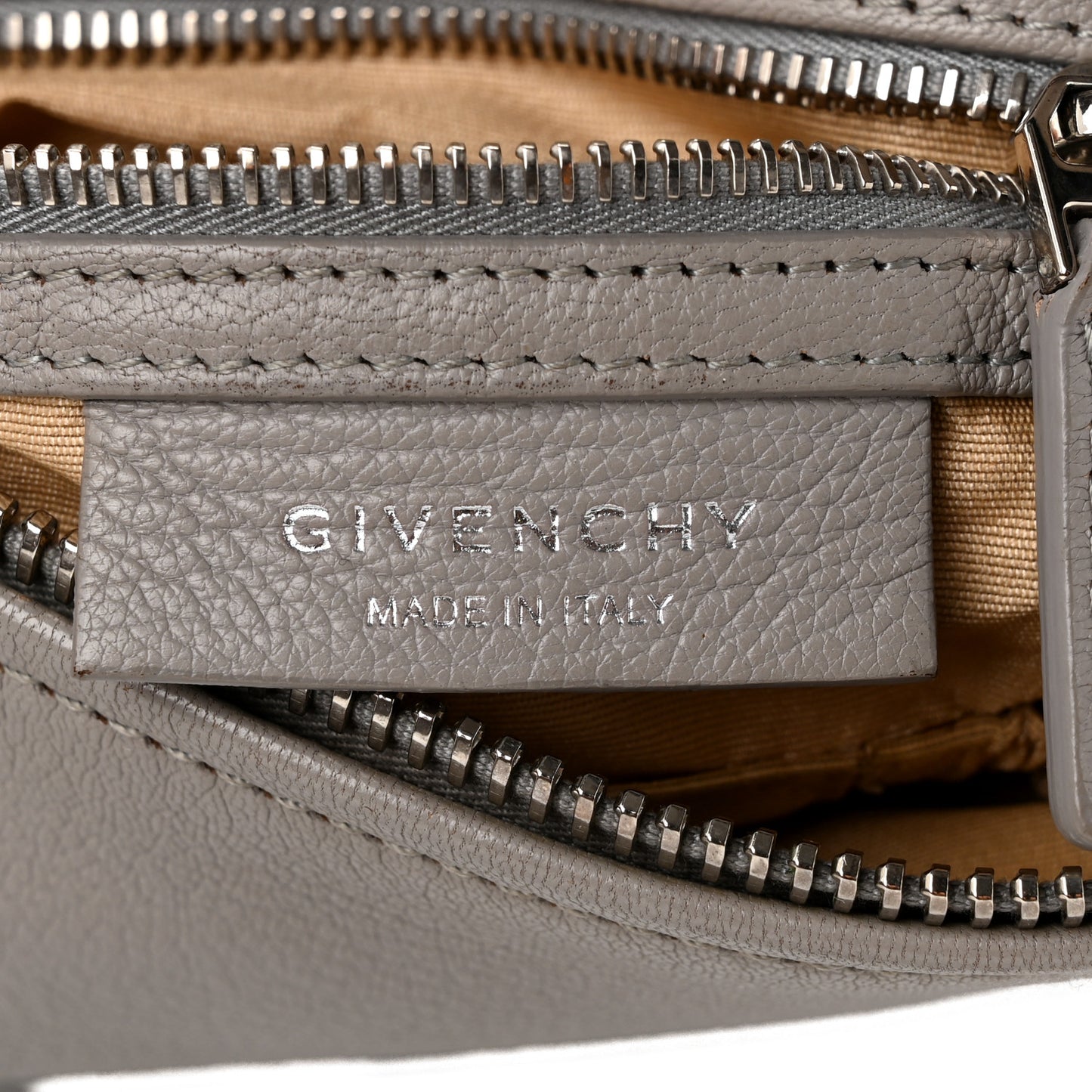 Sugar Goatskin Medium Pandora Pearl Grey