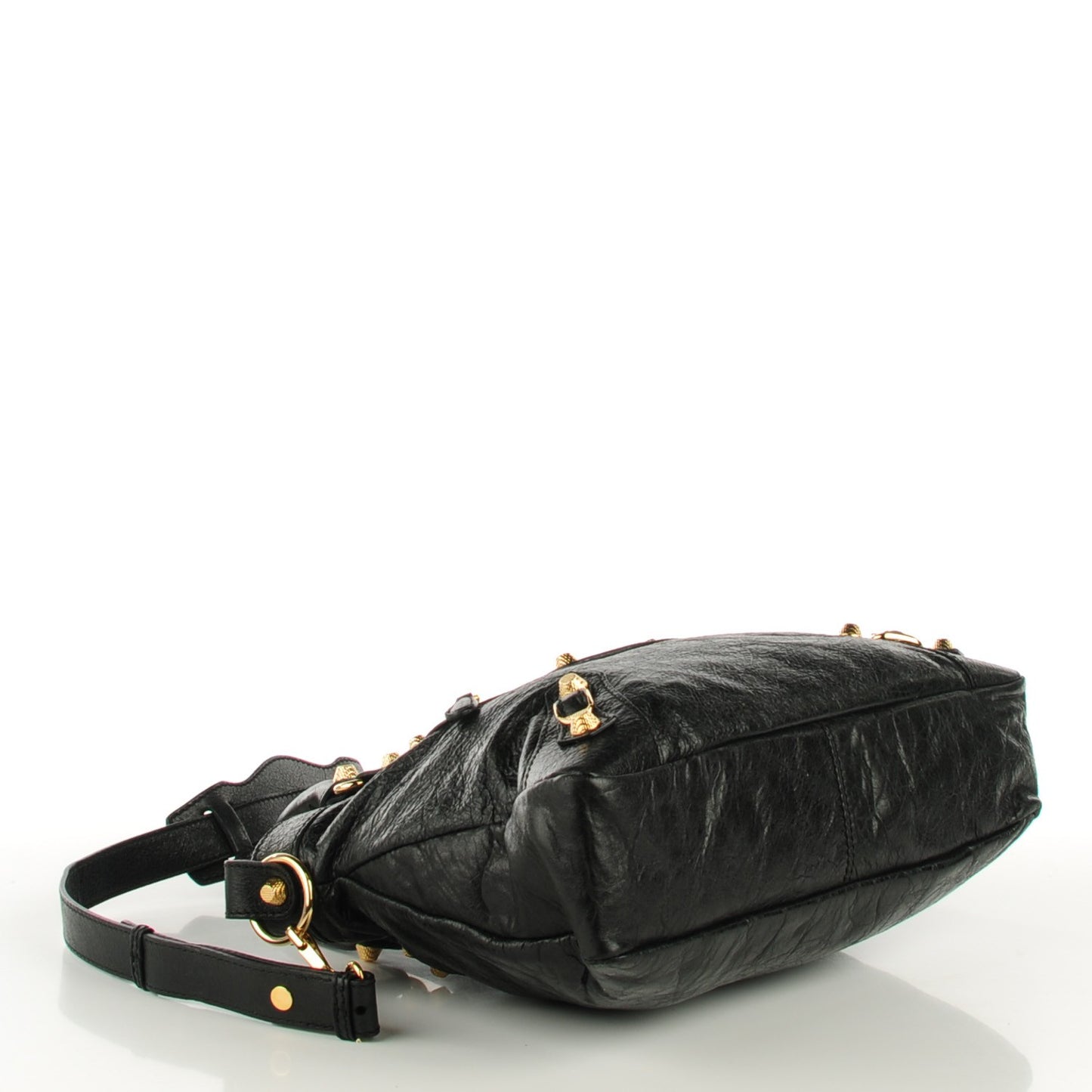 Agneau Giant 12 Gold Hardware Town Black