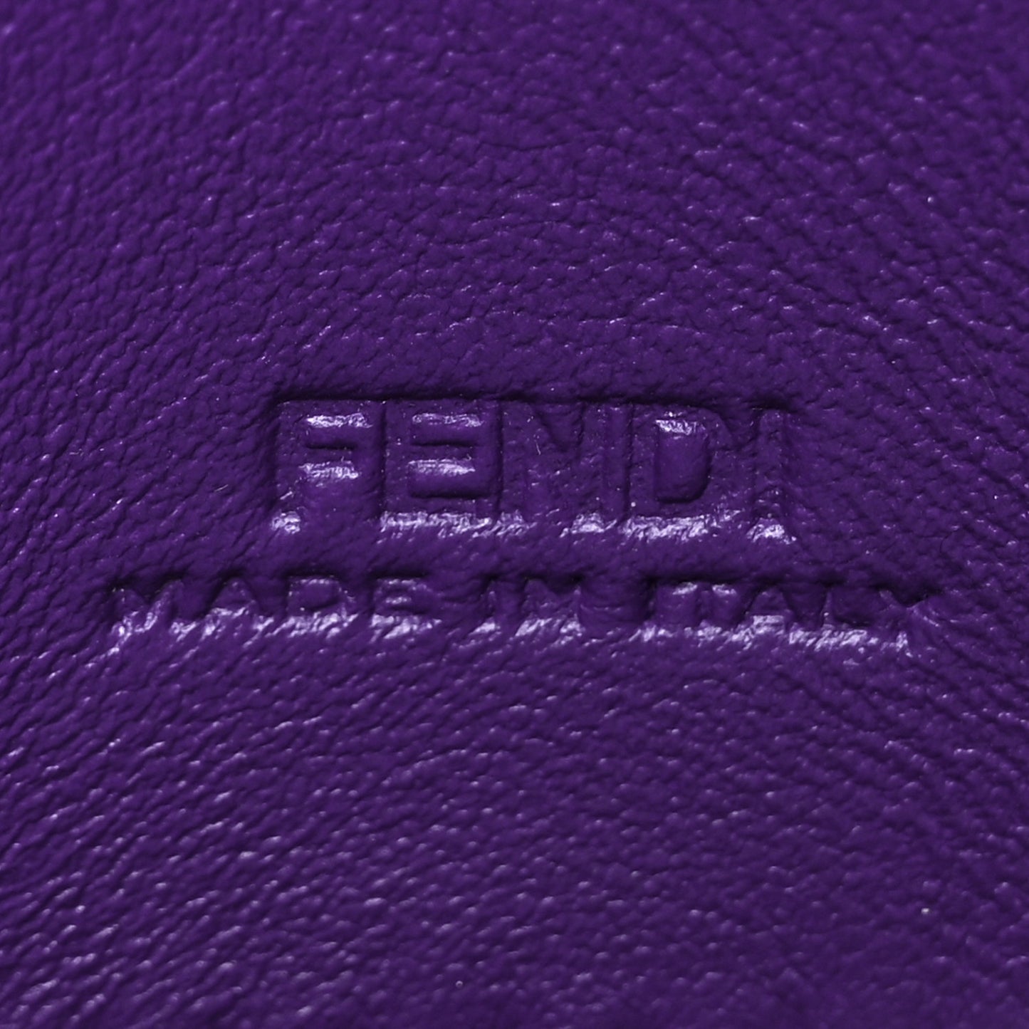 Sequin Paillettes Shiny Nappa Sex and the City Nano Baguette Charm Viola Purple Rain