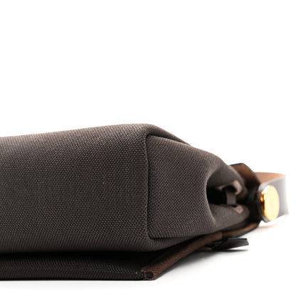 Hermes Military Toile Vache Hunter Herbag Zip Retourne 20 Ebene 10 of 11