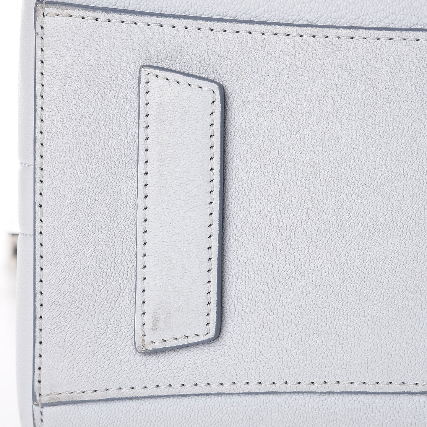 Sugar Goatskin Small Antigona Pale Blue