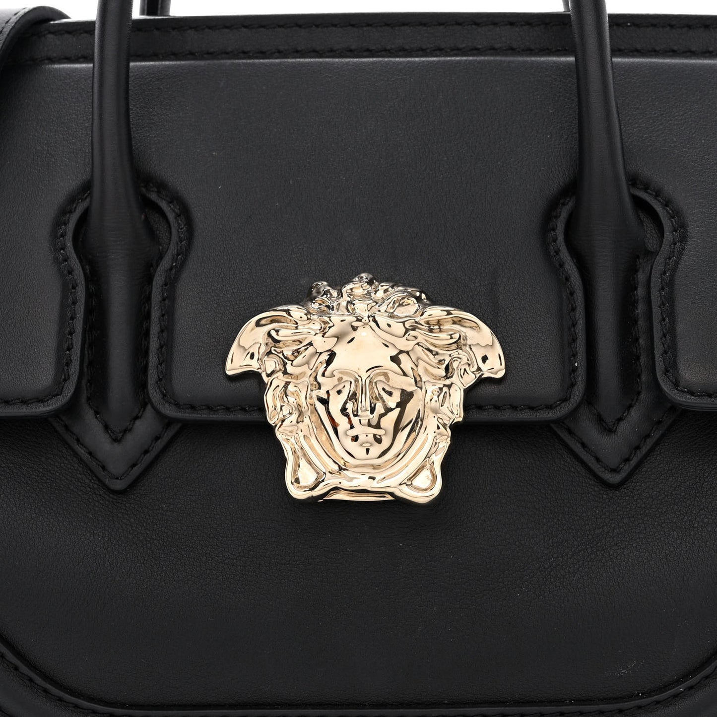 Calfskin Medium Palazzo Empire Bag Black
