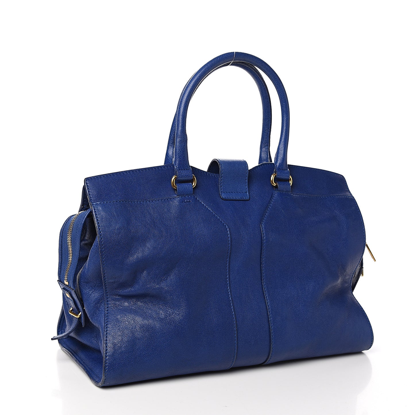 Sheepskin Medium Cabas ChYc Blue