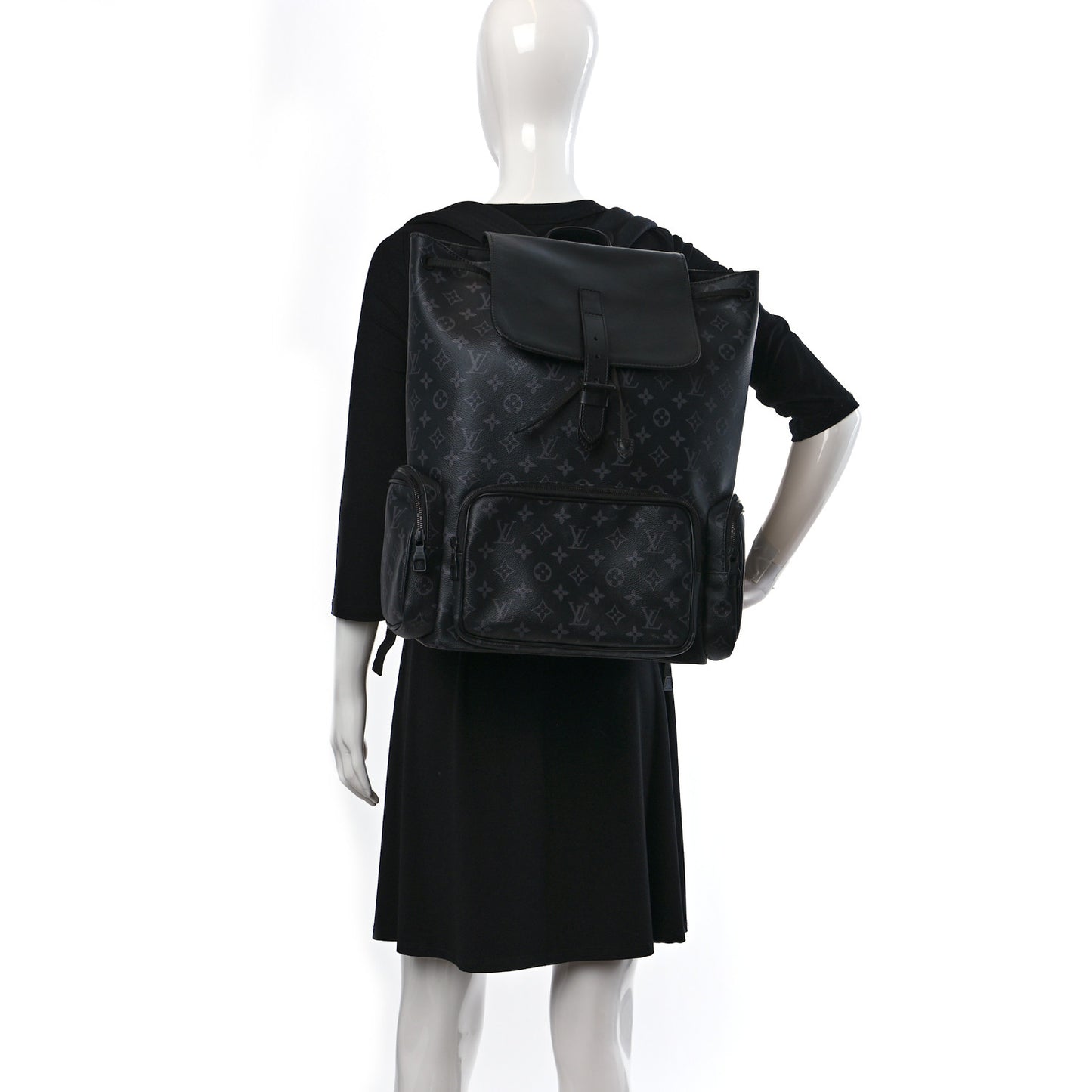 Monogram Eclipse Trio Backpack