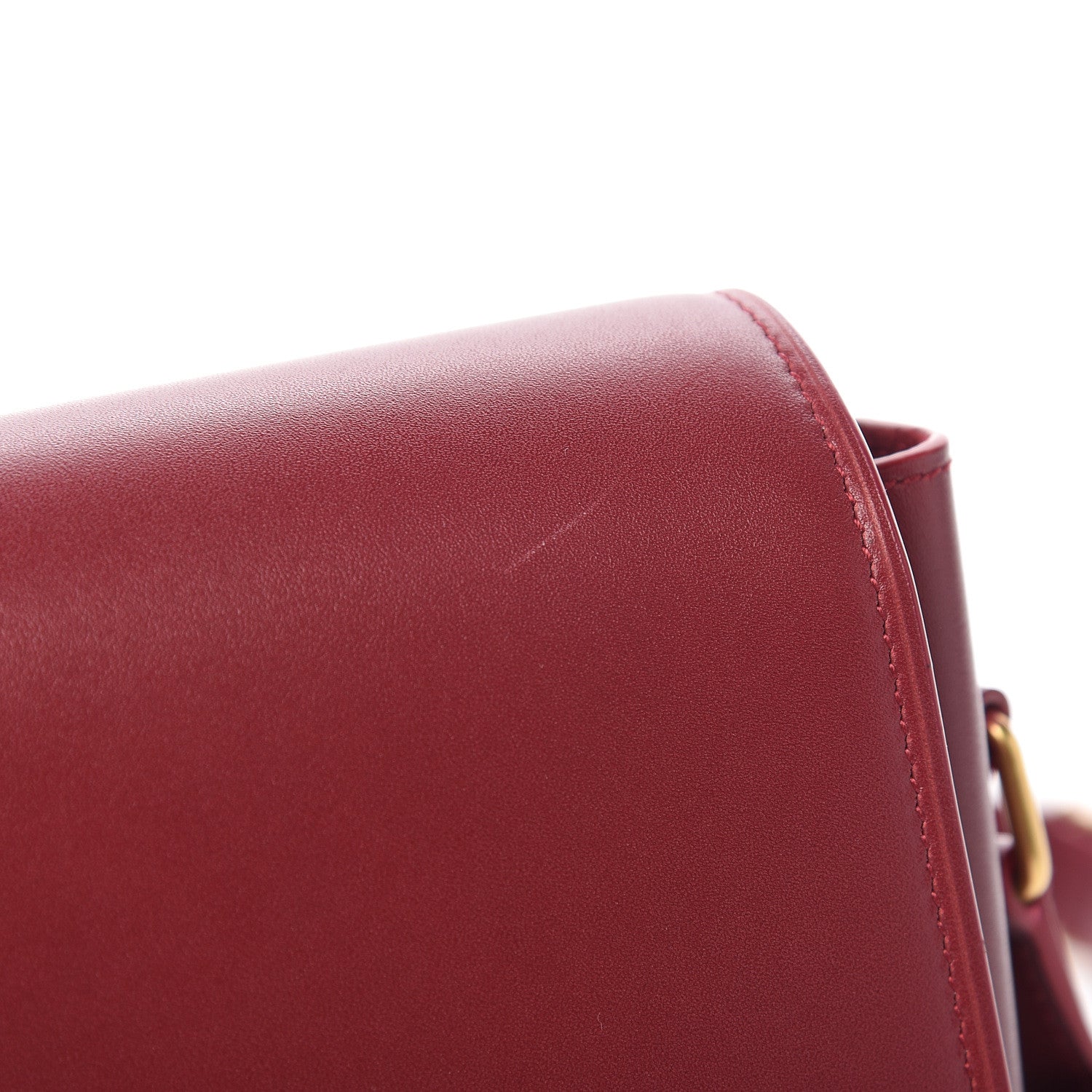 Saint Laurent Calfskin Betty Messenger Red 7 of 10