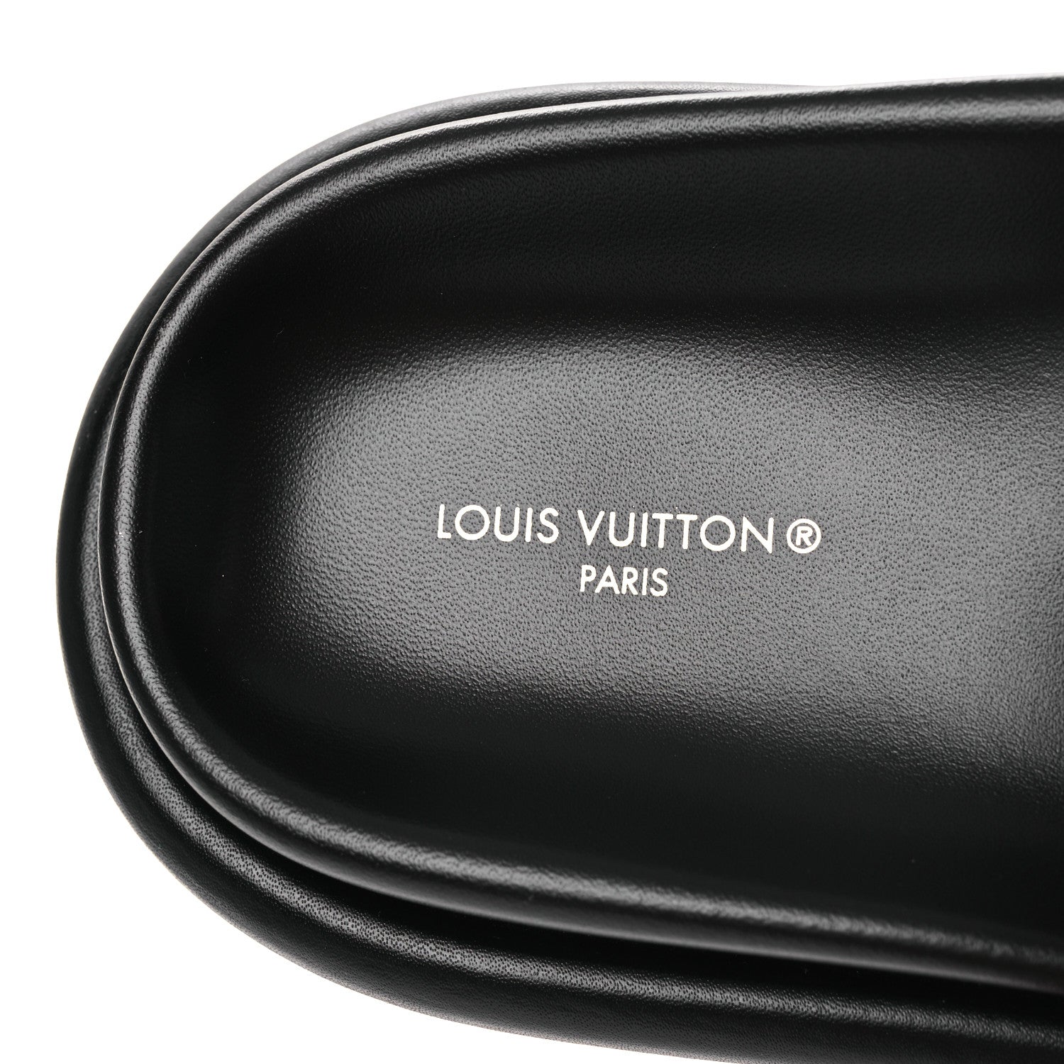 Louis Vuitton Technical Fabric Embossed Monogram Pool Pillow Comfort Mules 41 Black 9 of 11