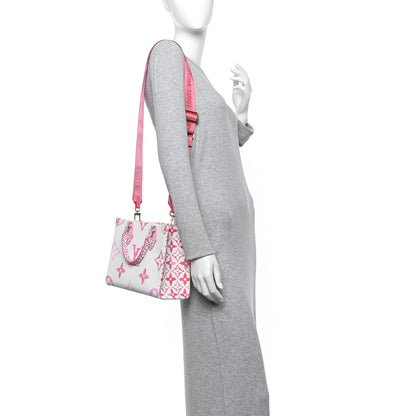 Louis Vuitton Monogram Giant By The Pool 2.0 Onthego PM Pink 2 of 10