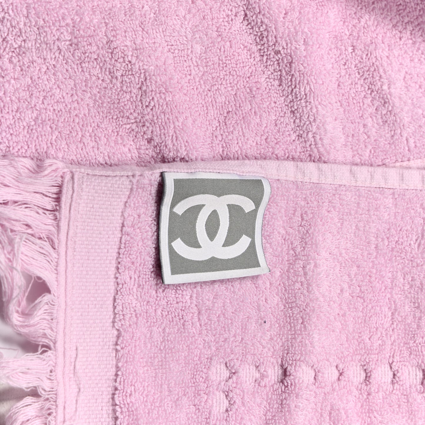 Terry Cotton CC Towel Set Light Pink