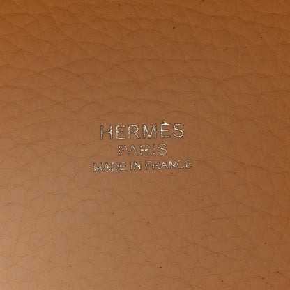 Hermes Taurillon Clemence Picotin Lock 22 MM Nata 6 of 10
