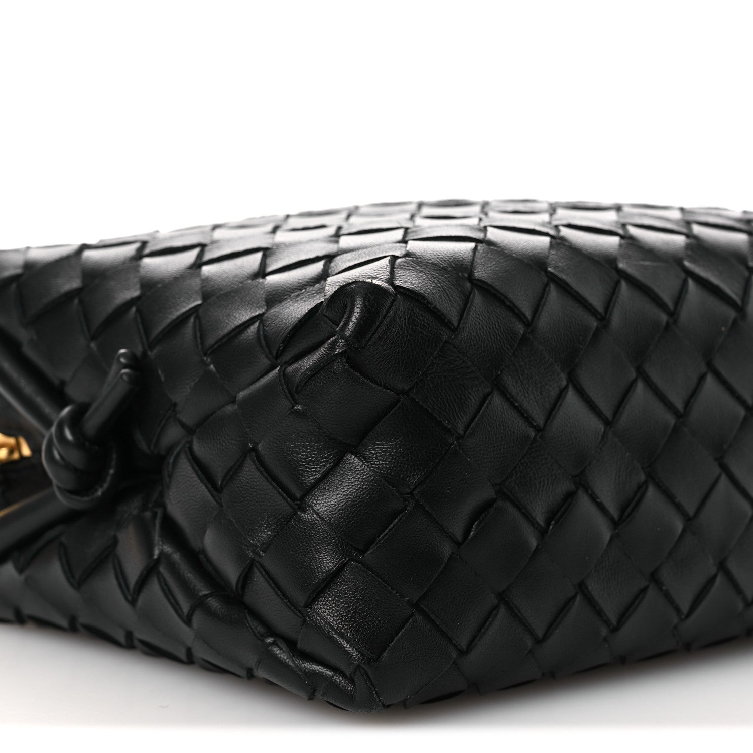 Bottega Veneta Nappa Intrecciato Small Loop Camera Bag Black 8 of 10