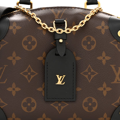 Louis Vuitton Monogram Petite Malle Souple Black 7 of 10