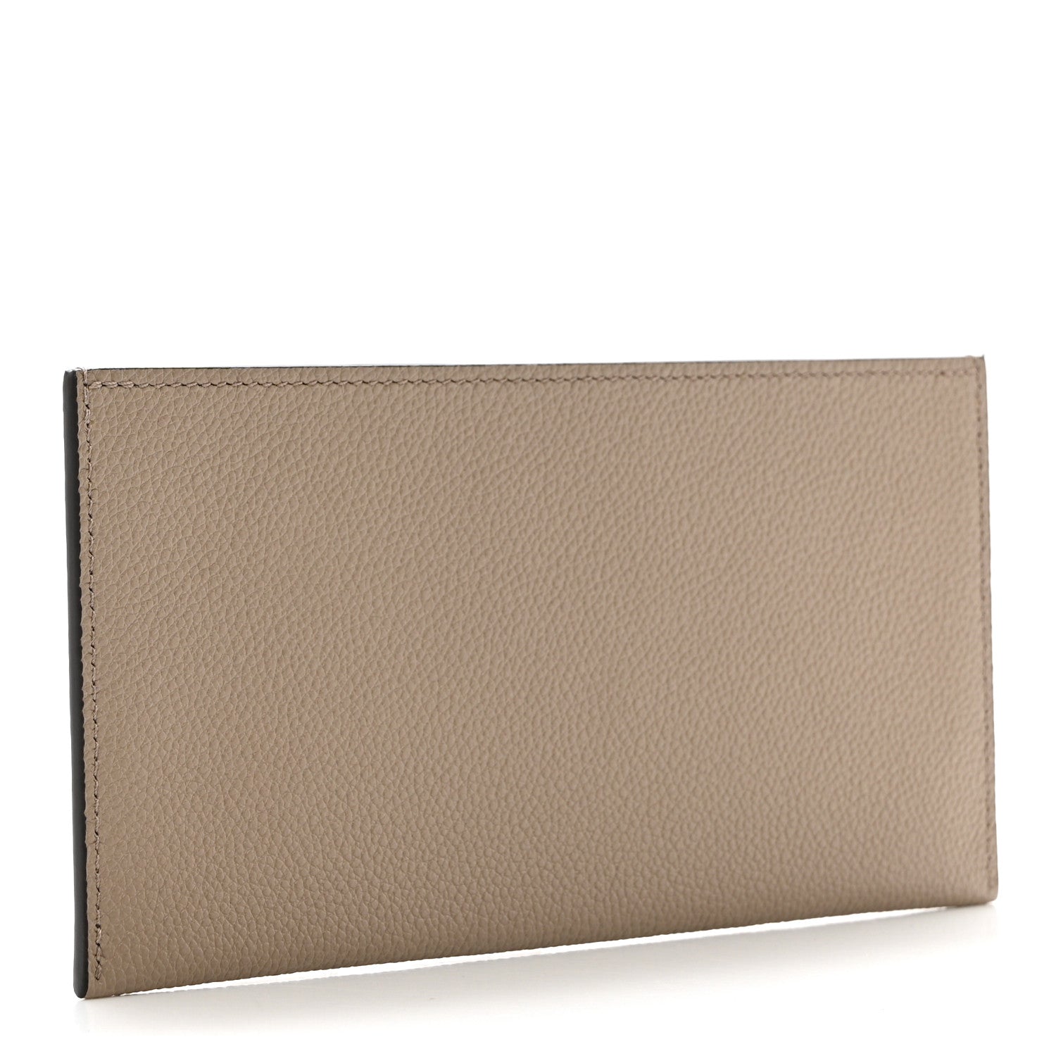Louis Vuitton Calfskin Felicie Chain Wallet Card Holder Insert Tourterelle 2 of 5