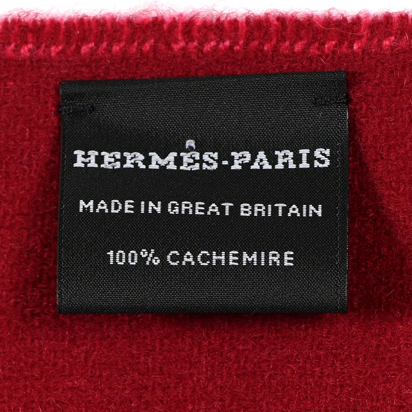 Cashmere Fringe Double Face Stole