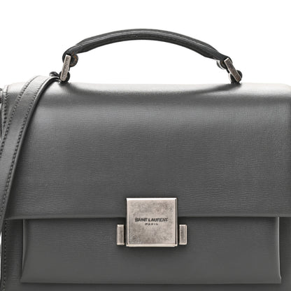 Saint Laurent Smooth Calfskin Suede Medium Bellechasse Grey 9 of 16