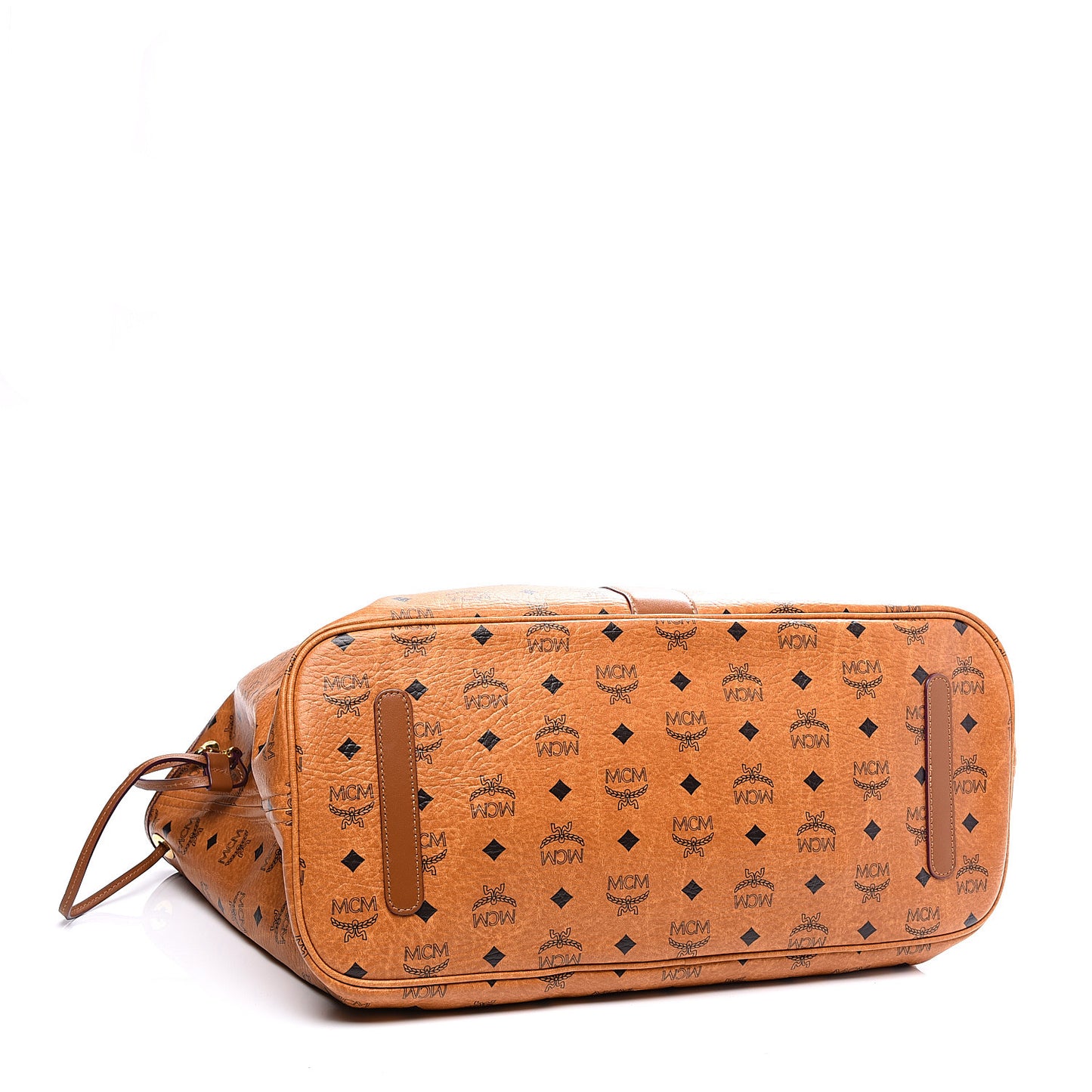 Visetos Large Liz Reversible Shopper Tote Cognac