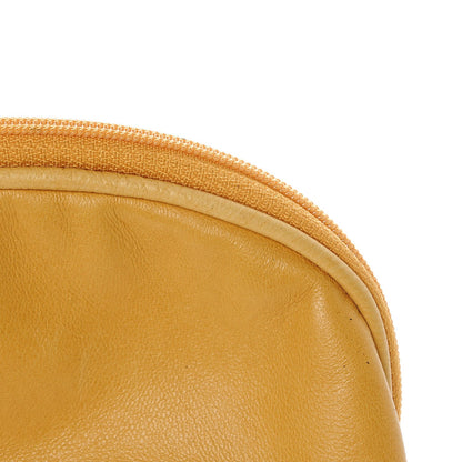 Gucci Lambskin Medium Bamboo Cosmetic Case Yellow 10 of 13