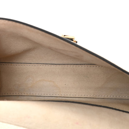 Valentino Garavani Pebbled Calfskin Medium Rockstud Flip Lock Crossbody Bag Light Ivory 5 of 22