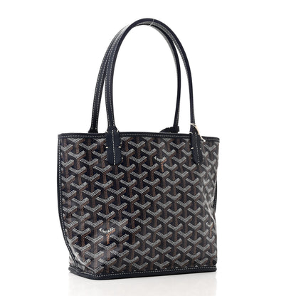 Goyard Goyardine Reversible Mini Anjou Navy 6 of 19
