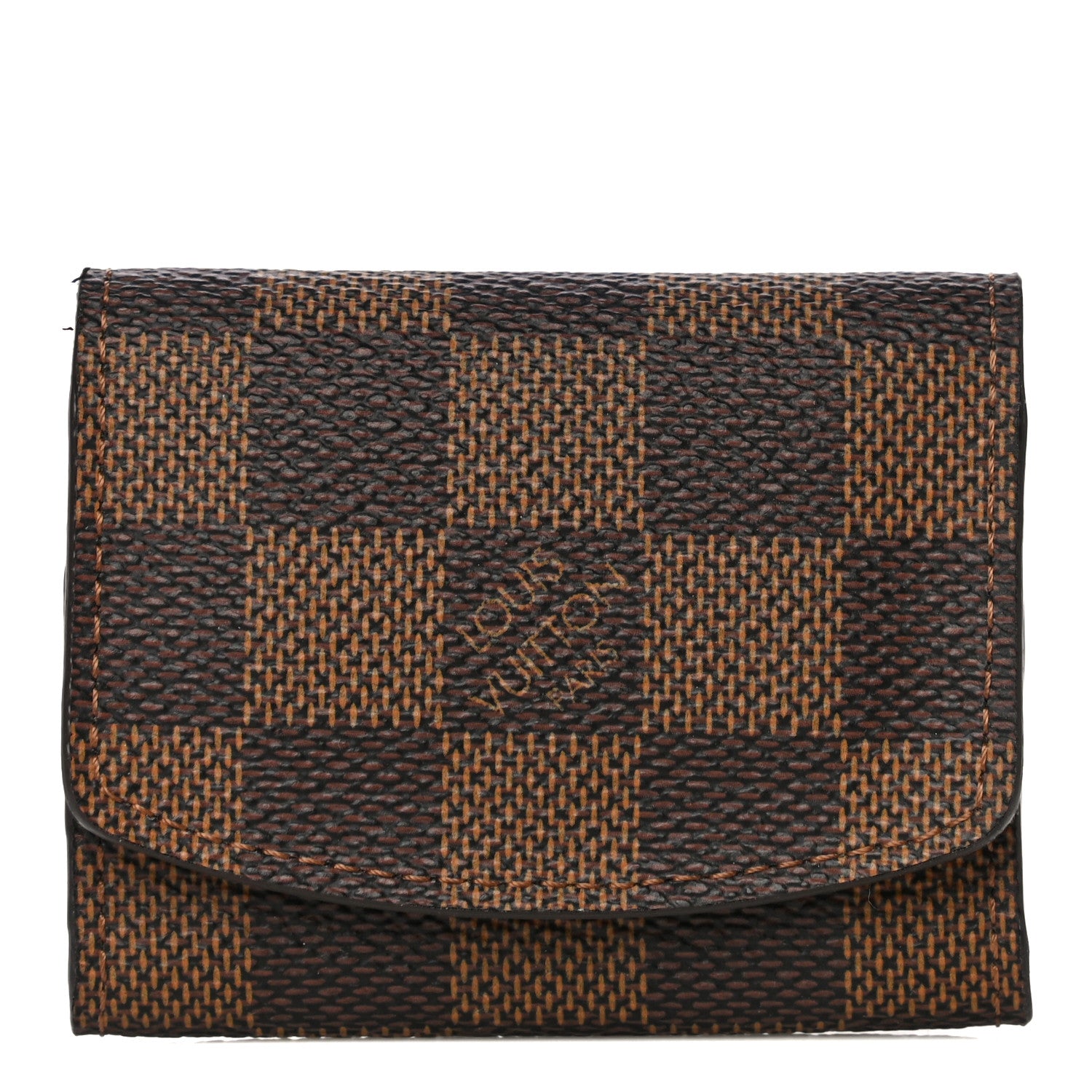 Louis Vuitton Damier Ebene Cufflinks Case 1 of 11