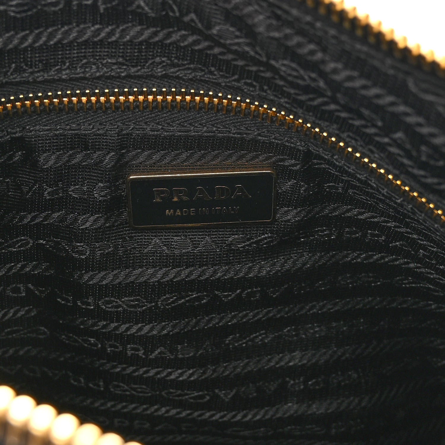 Prada Scamosciato Suede Shoulder Bag Black 9 of 19