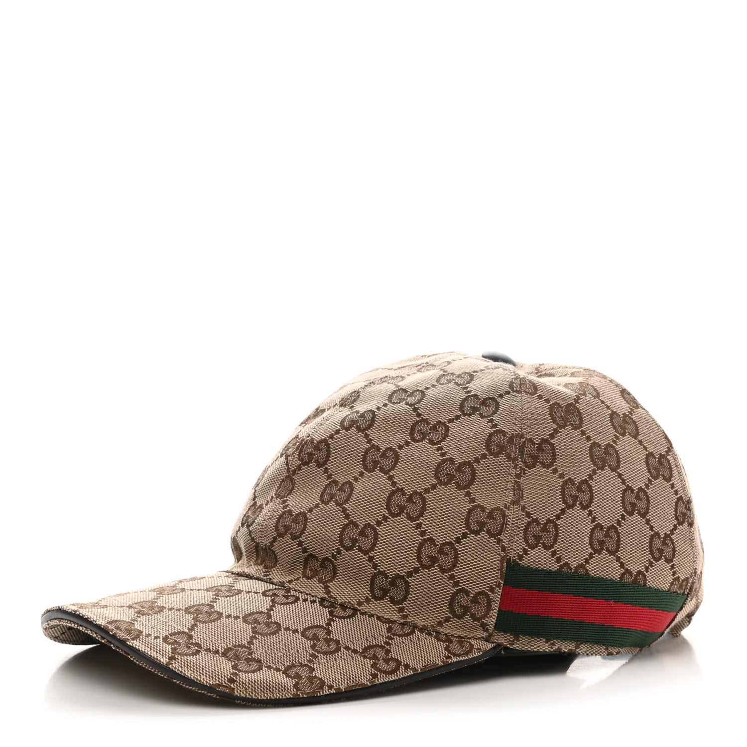 Gucci Monogram Web Baseball Hat L Beige Cocoa 1 of 8