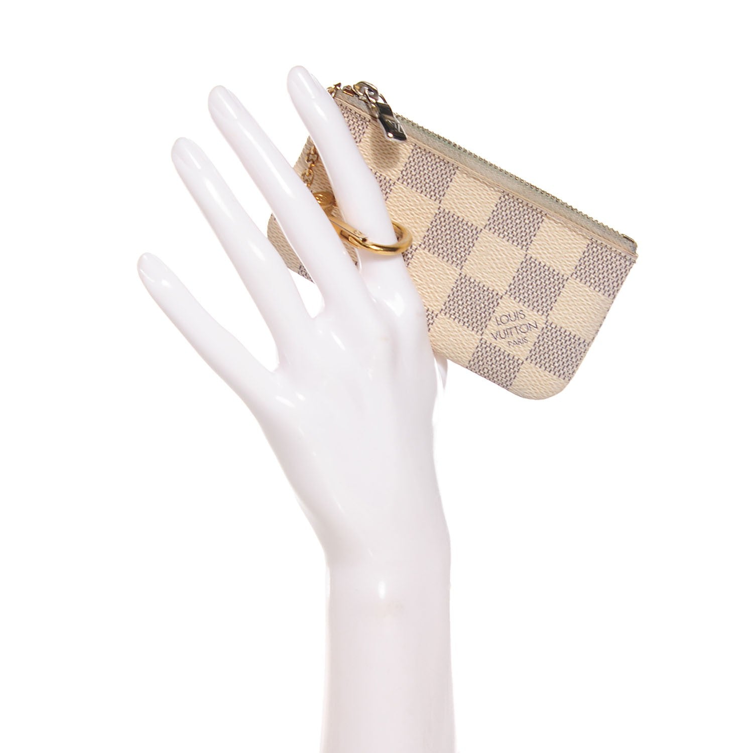 Louis Vuitton Damier Azur Key Pouch 2 of 7