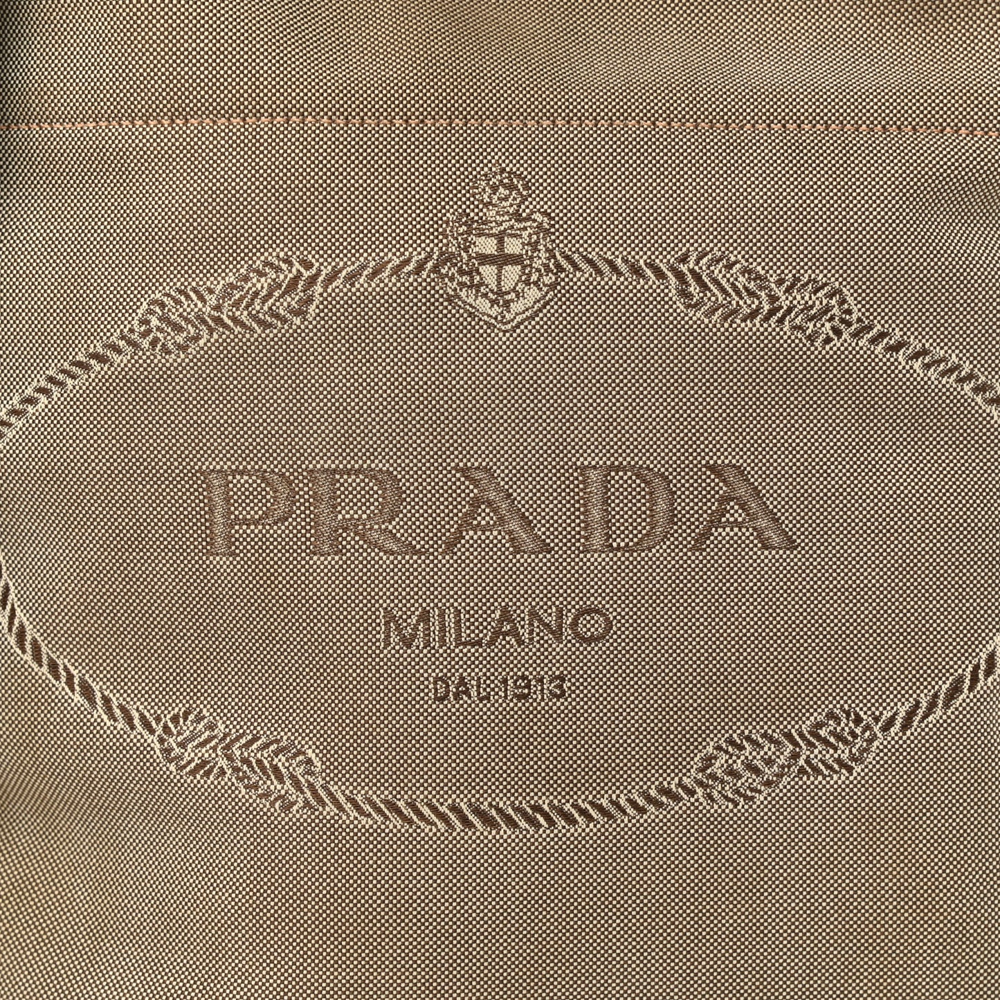 Jacquard Logo Messenger Bag Corda Bruciato