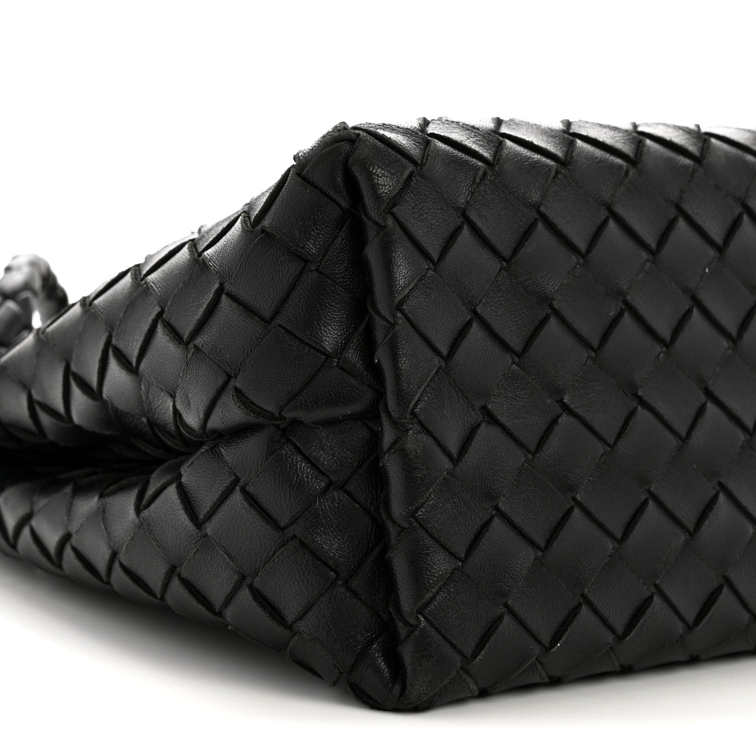 Bottega Veneta Nappa Intrecciato Medium Andiamo Shoulder Bag Black 8 of 14