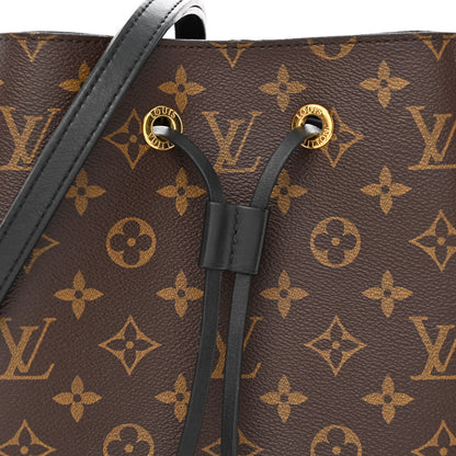 Louis Vuitton Monogram Neonoe MM Black 8 of 18