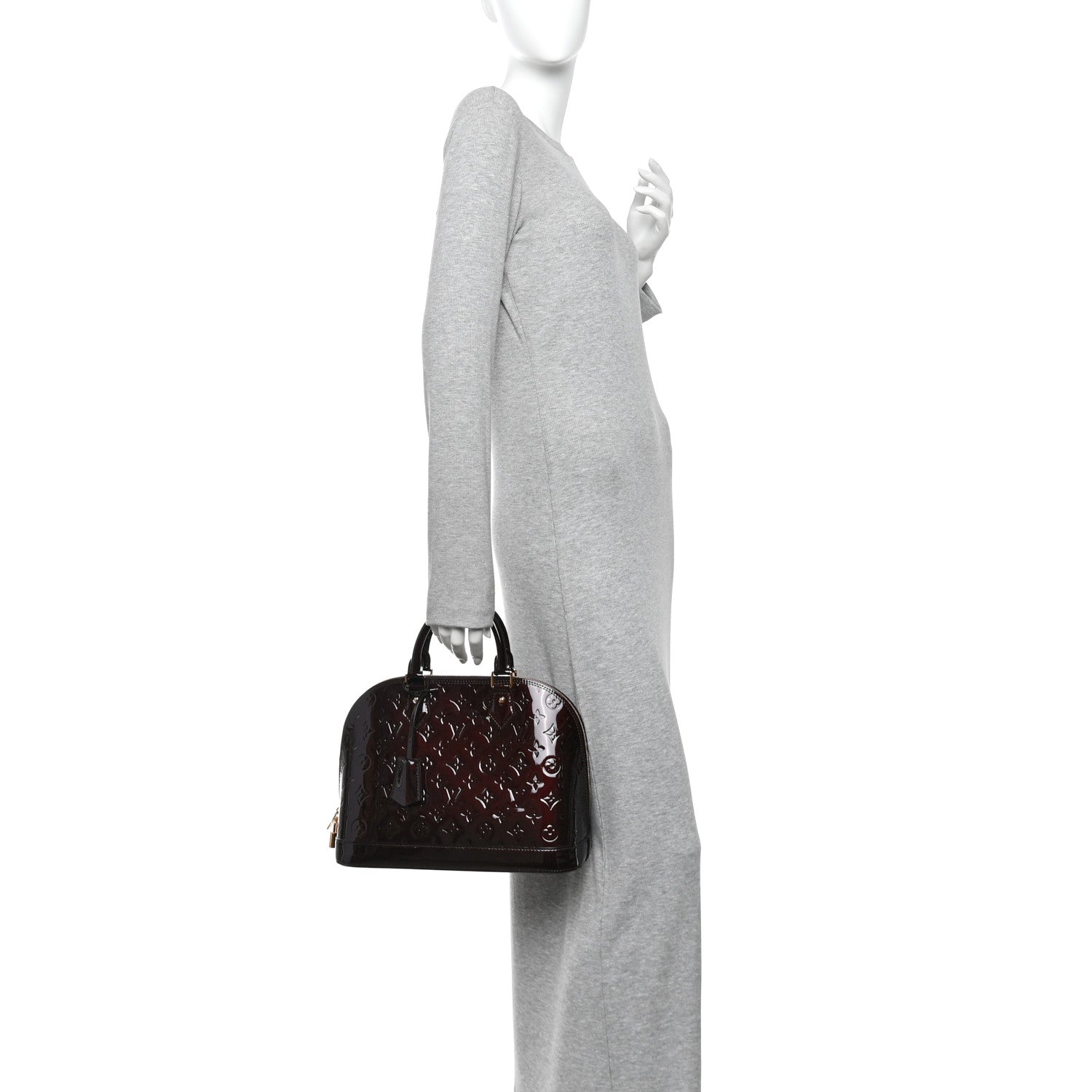 Louis Vuitton Vernis Alma PM Amarante 2 of 9
