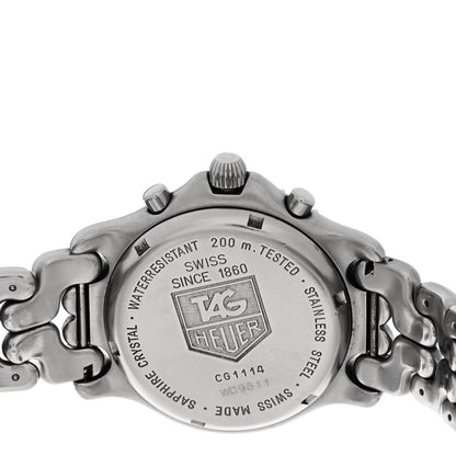 Tag Heuer Stainless Steel 40mm Professional Chronograph Quartz Watch Blue CG1114 4 of 4