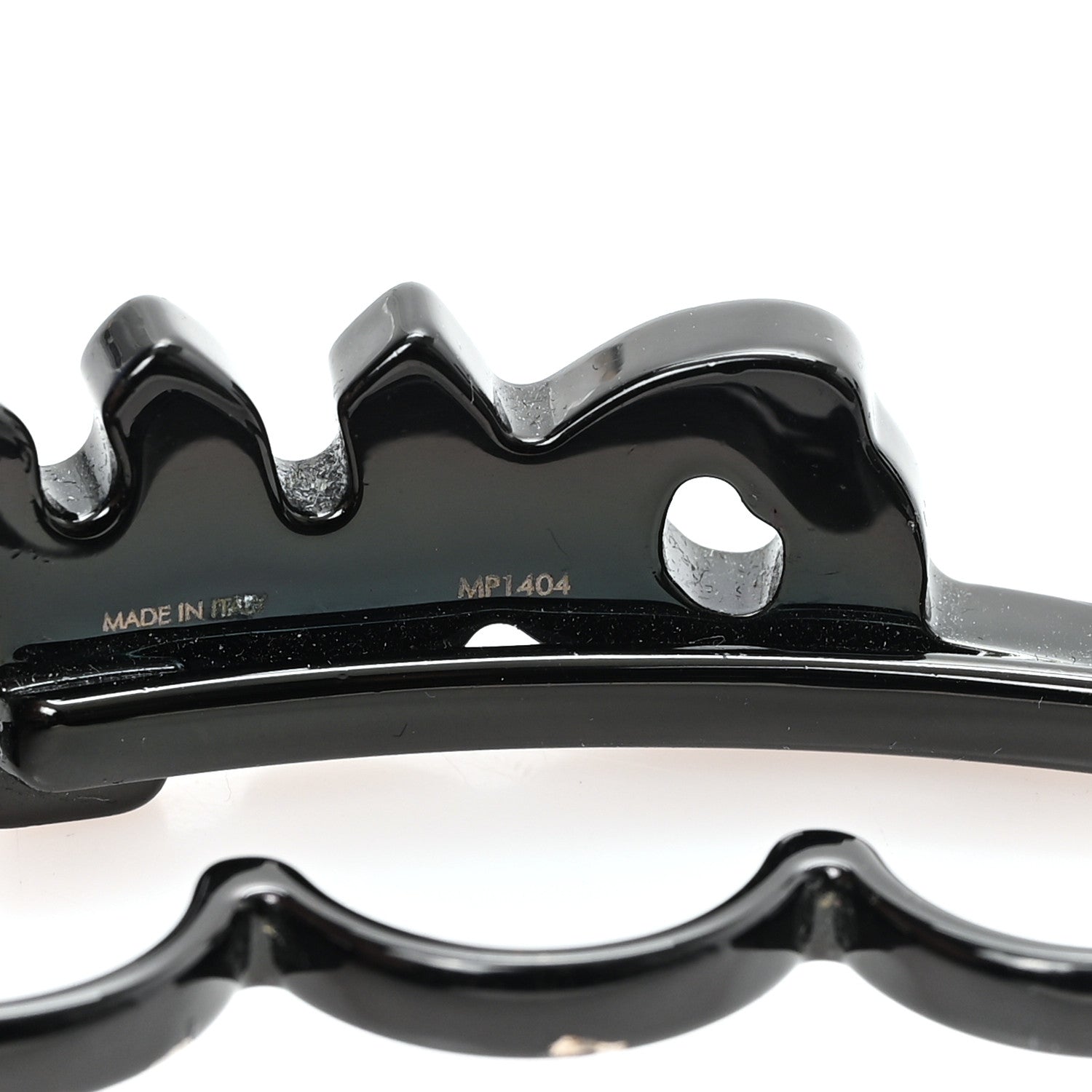 Louis Vuitton Metal Graffiti Knuckle Ring Set Black 3 of 4