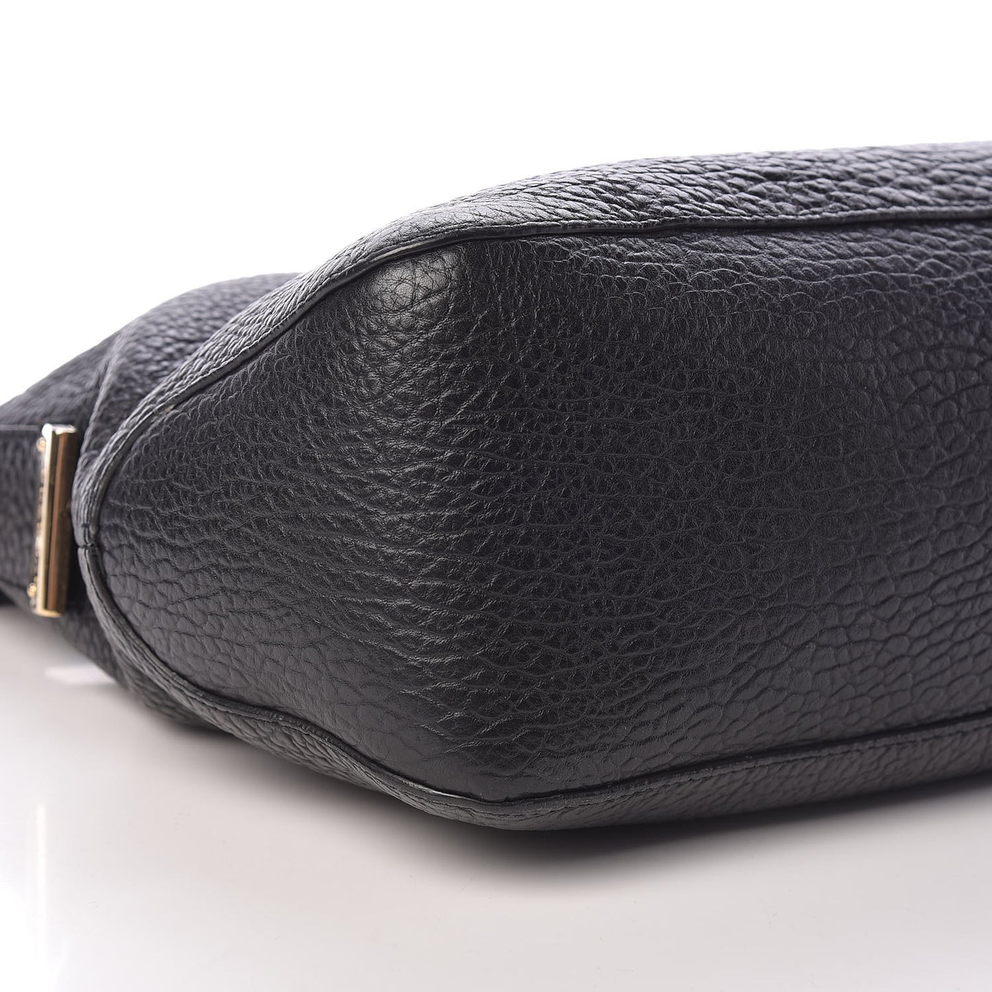 Heritage Grain Small Ledbury Hobo Black