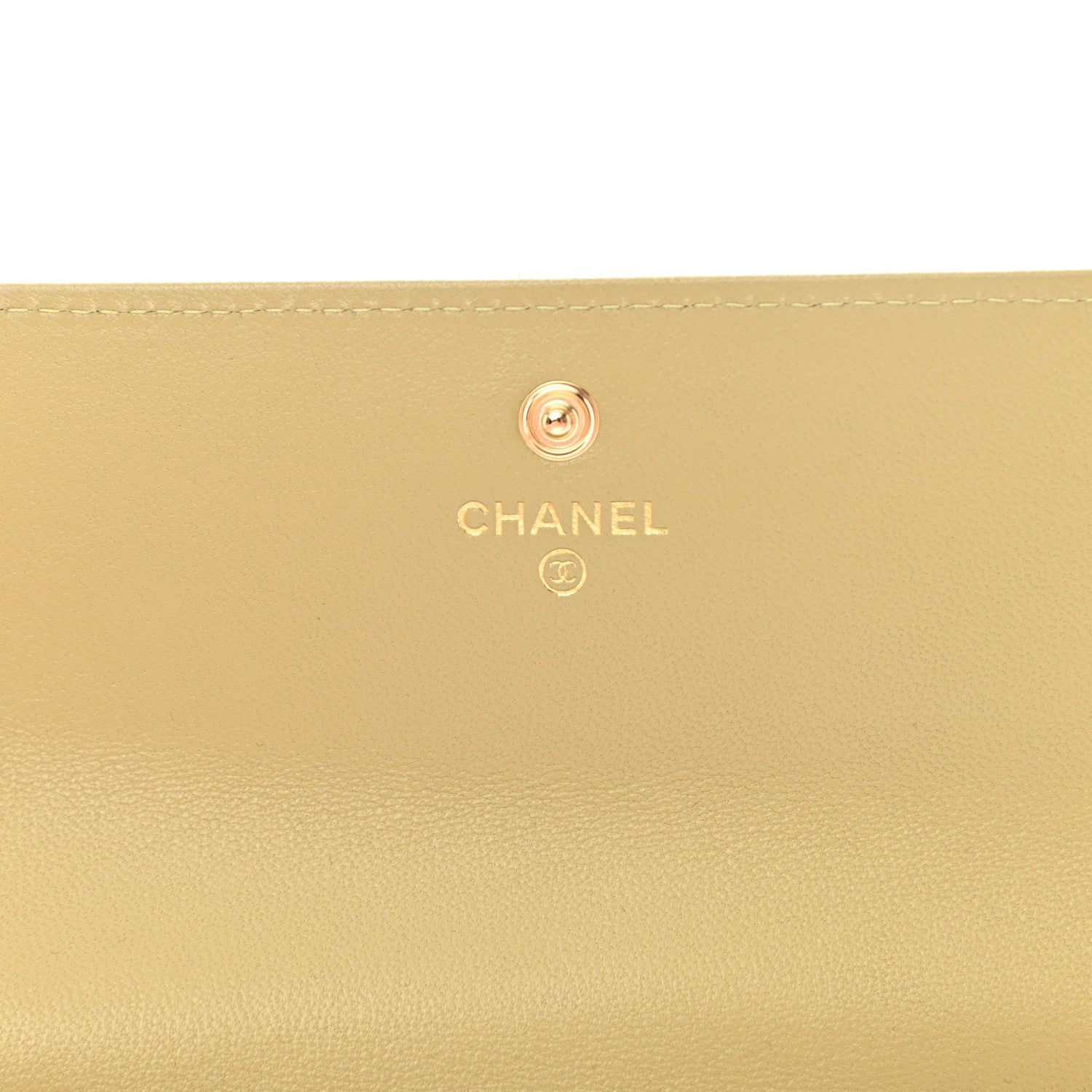 Chanel Lambskin Quilted Chanel 19 Flap Wallet Light Green 6 of 11