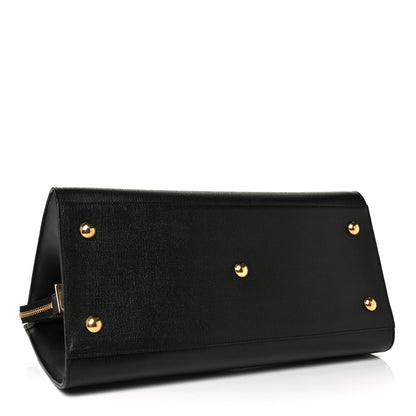 Saint Laurent Textured Calfskin Medium Classic Y Cabas Black 3 of 7