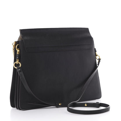 Chloe Goatskin Medium Faye Shoulder Bag Black 2 of 15