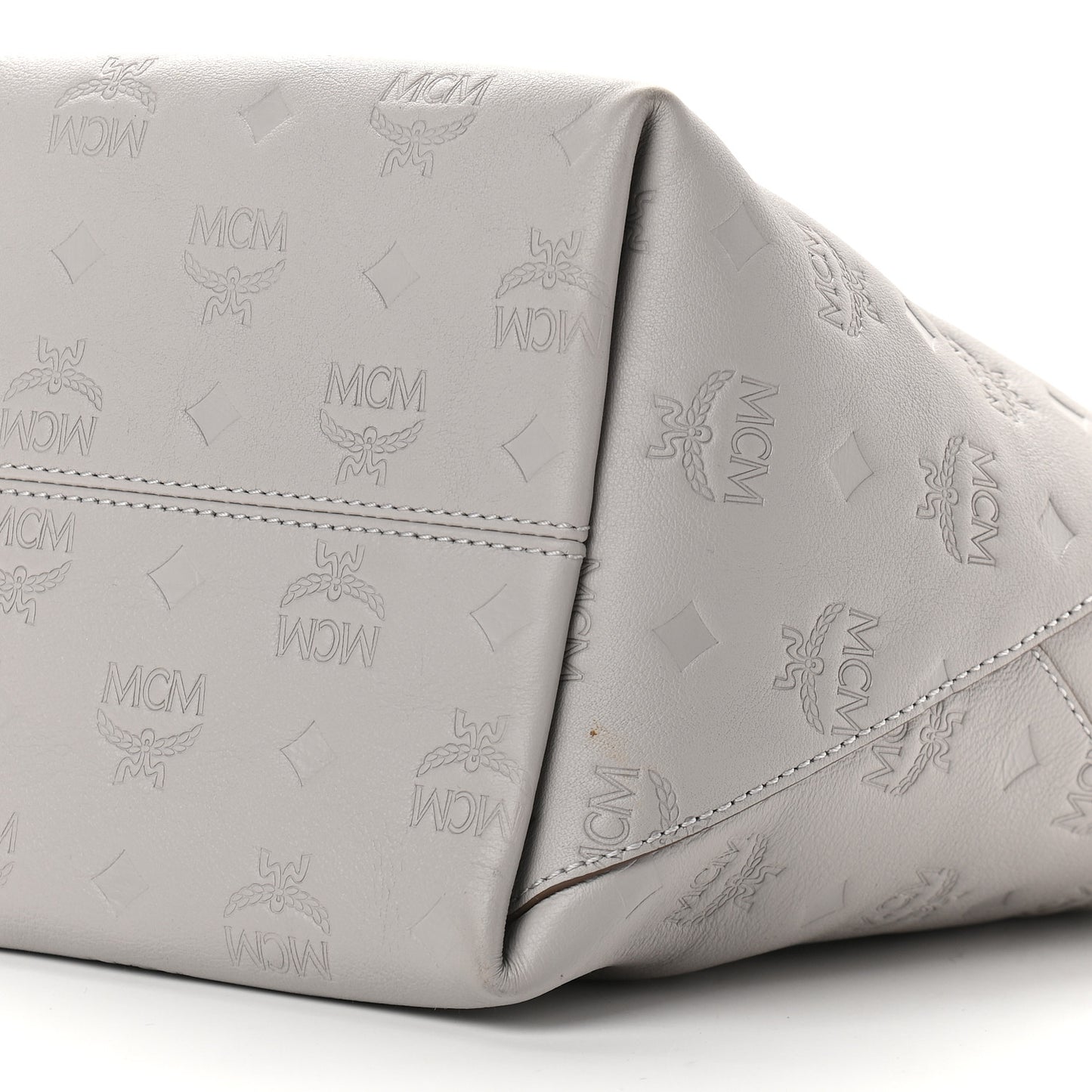 Calfskin Ottomar Monogram Medium Klara Shopper Tote Dove